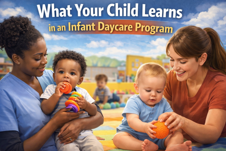 What Your Child Learns in an Infant Daycare Program