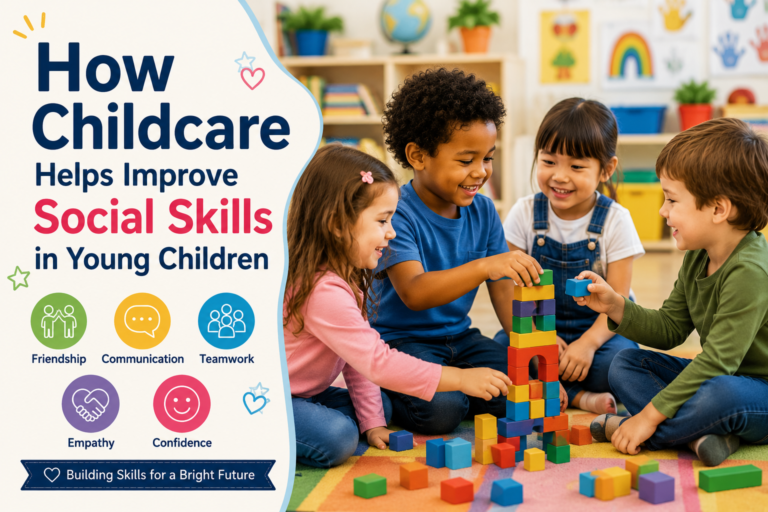 How Childcare Helps Improve Social Skills in Young Children